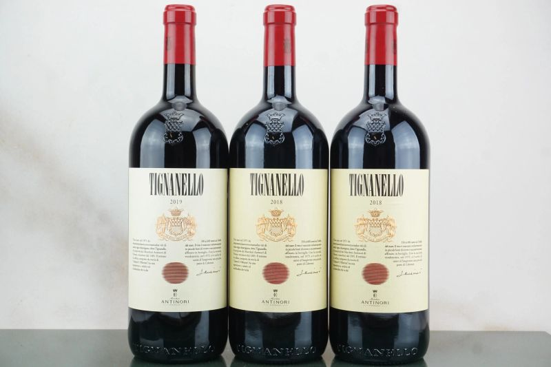 Tignanello Antinori  - Auction LA RAFFINATEZZA DELLA COMPLESSITA' - Fine and Rare Wine - Pandolfini Casa d'Aste