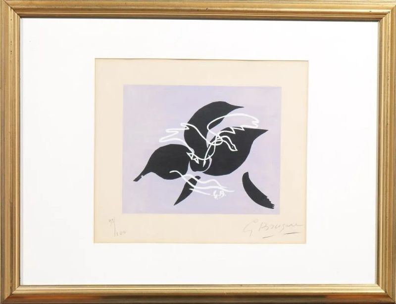 Geroges Braques :      GEORGES BRAQUES   - Auction ONLINE AUCTION | MODERN AND CONTEMPORARY ART - Pandolfini Casa d'Aste