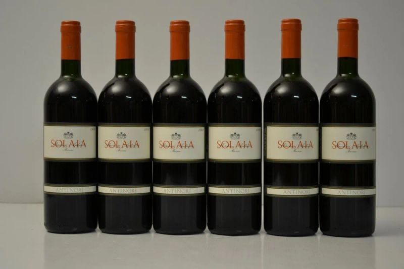 Solaia Antinori 1989  - Auction FINE WINES FROM IMPORTANT ITALIAN CELLARS - Pandolfini Casa d'Aste