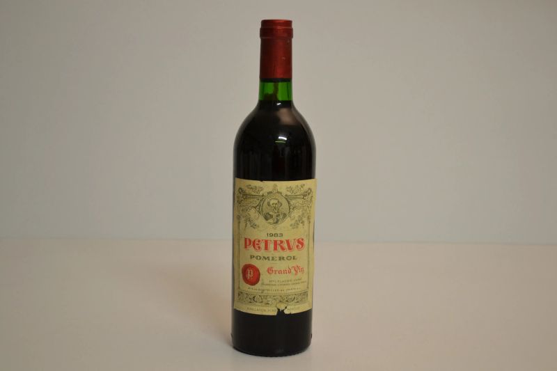P&eacute;trus 1983  - Asta Una Prestigiosa Selezione di Vini e Distillati da Collezioni Private - Pandolfini Casa d'Aste