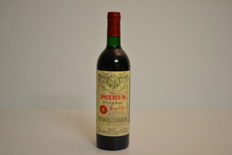 P&eacute;trus 1986  - Auction A Prestigious Selection of Wines and Spirits from Private Collections - Pandolfini Casa d'Aste