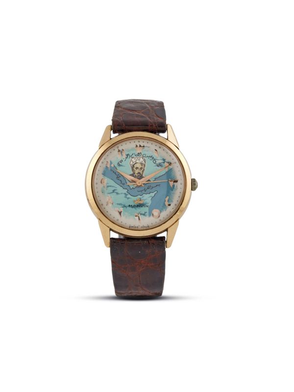 OROLOGIO MARVIN QUADRANTE DEDICATO A SOVRANO YEMENITA  - Auction Fine watches - Pandolfini Casa d'Aste