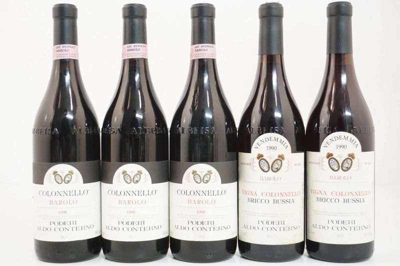 Selezione Barolo Colonnello Poderi Aldo Conterno  - Asta VINI PREGIATI E DISTILLATI DA COLLEZIONE - Pandolfini Casa d'Aste