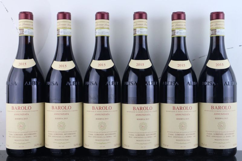 



Barolo Annunziata Riserva Lorenzo Accomasso 2015  - Asta FORMA - Vini Pregiati e da Collezione - Pandolfini Casa d'Aste