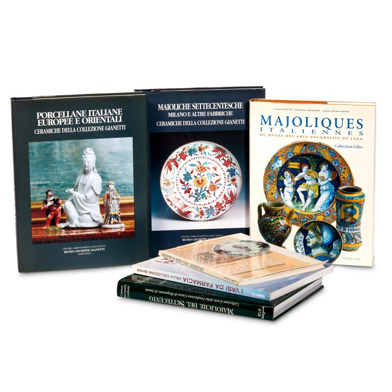 



MAIOLICA. COLLEZIONI. Lotto di sei volumi  - Asta CERAMICA. MAIOLICHE E PORCELLANE DAL RINASCIMENTO AL SETTECENTO - Pandolfini Casa d'Aste