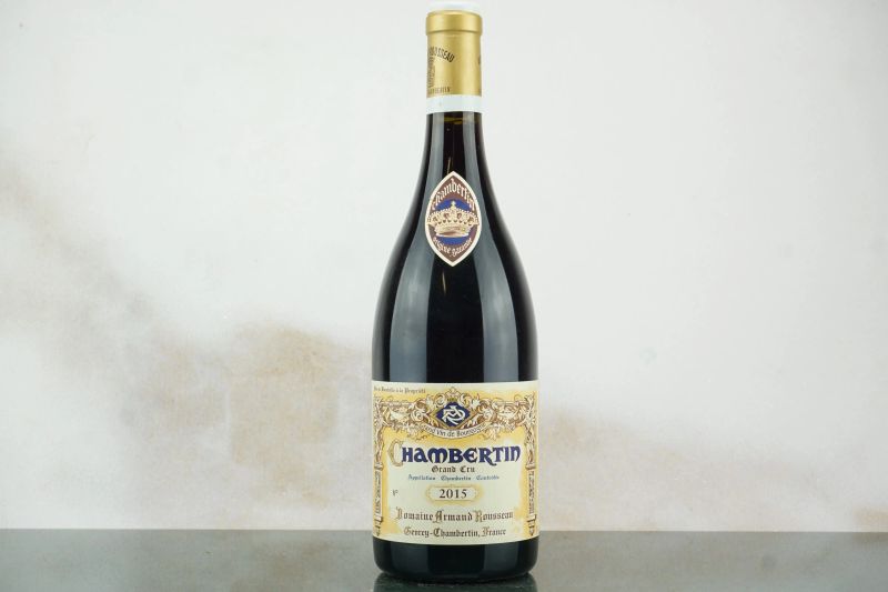 Chambertin Domaine Armand Rousseau 2015  - Auction LA RAFFINATEZZA DELLA COMPLESSITA' - Fine and Rare Wine - Pandolfini Casa d'Aste