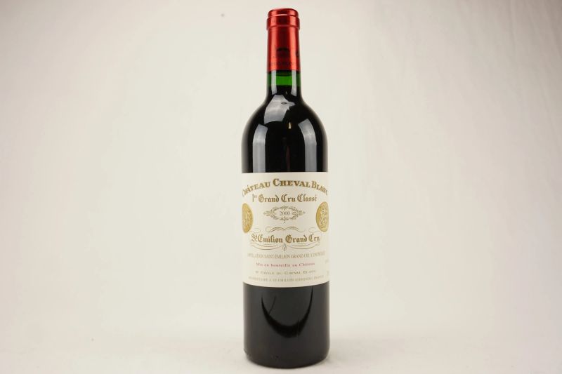      Ch&acirc;teau Cheval Blanc 2000   - Asta L'Arte del Collezionare - Vini italiani e francesi da cantine selezionate - Pandolfini Casa d'Aste