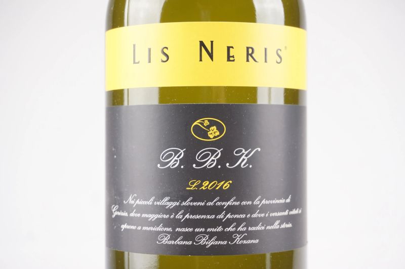      B. B. K. Lis Neris 2016   - Asta ASTA A TEMPO | Smart Wine & Spirits - Pandolfini Casa d'Aste