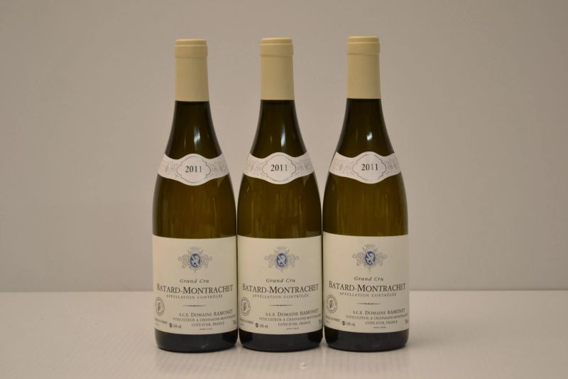 Batard-Montrachet Domaine Ramonet 2011  - Auction An Extraordinary Selection of Finest Wines from Italian Cellars - Pandolfini Casa d'Aste