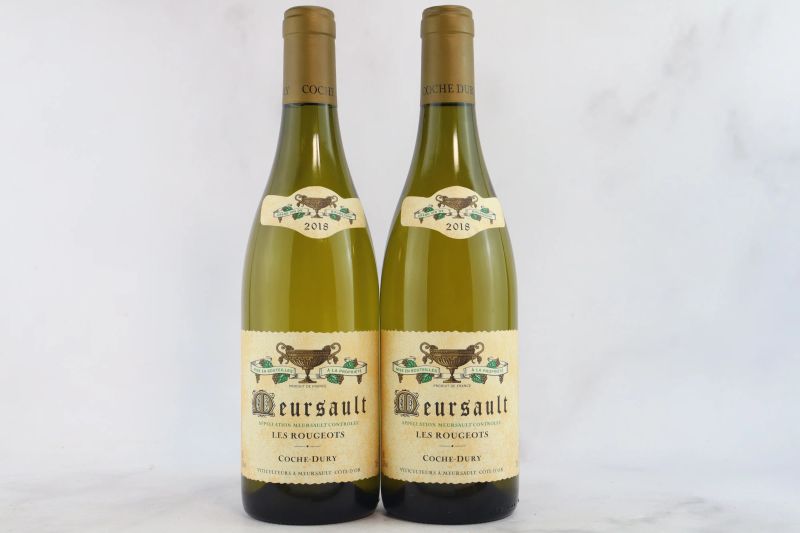 



Meursault Les Rougeots Domaine J.-F. Coche Dury 2018  - Asta La Joie du Vin - Vini Pregiati e da Collezione - Pandolfini Casa d'Aste