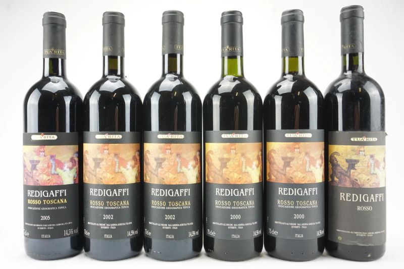      Redigaffi Tua Rita    - Asta L'Arte del Collezionare - Vini italiani e francesi da cantine selezionate - Pandolfini Casa d'Aste