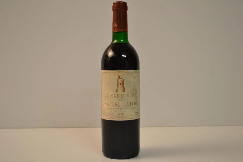 Chateau Latour 1990  - Asta Vini e distillati da collezione da cantine selezionate - Pandolfini Casa d'Aste