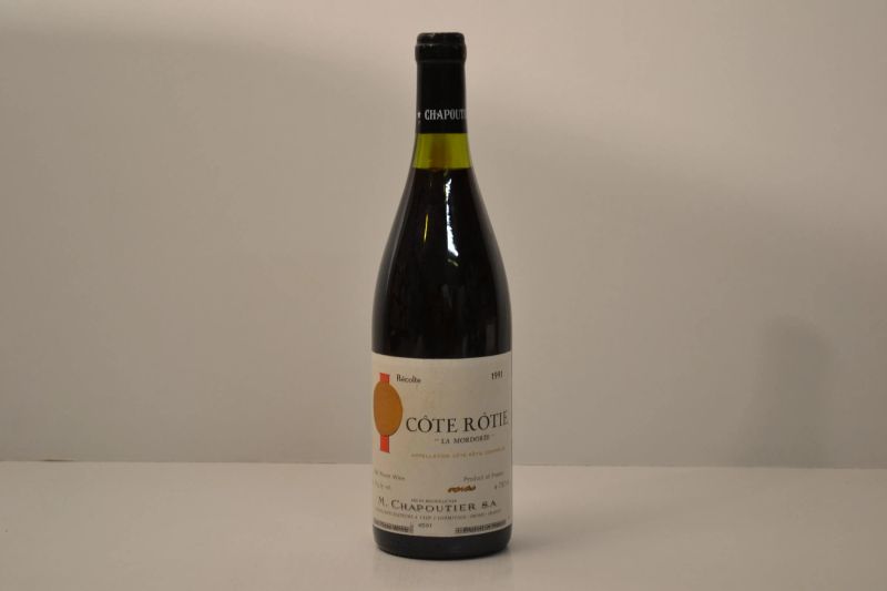 La Mordoree Domaine M. Chapoutier 1991  - Asta Una Eccezionale Selezione di Vini e Distillati Internazionali da Collezioni Private - Pandolfini Casa d'Aste