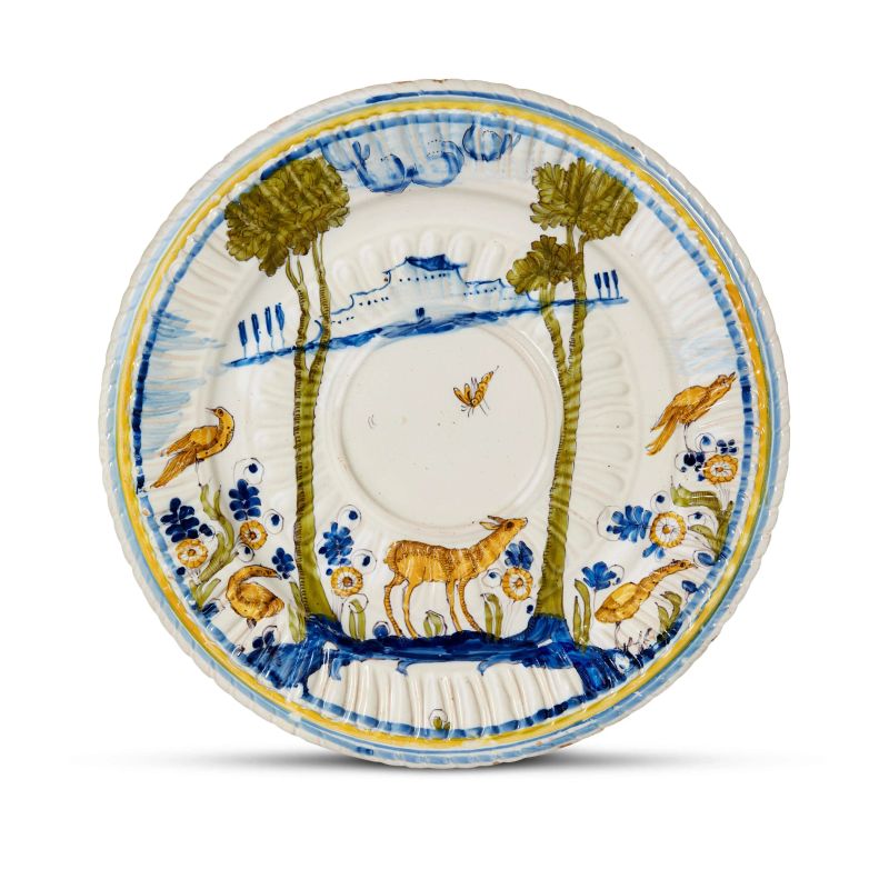 



GRANDE PIATTO, PAVIA, FINE SECOLO XVII  - Asta CERAMICA. MAIOLICHE E PORCELLANE DAL RINASCIMENTO AL SETTECENTO - Pandolfini Casa d'Aste