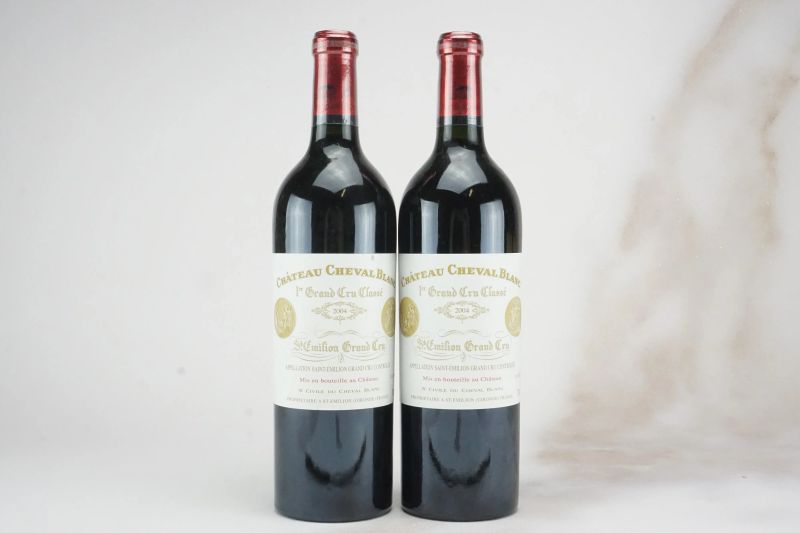 Ch&acirc;teau Cheval Blanc 2004  - Asta L'Armonia del Tempo | VINI PREGIATI E DA COLLEZIONE - Pandolfini Casa d'Aste