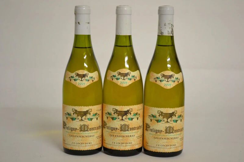 Puligny Montrachet Les Enseign&egrave;res J.-F. Coche Dury 2001  - Auction PANDOLFINI FOR EXPO 2015: Finest and rarest wines - Pandolfini Casa d'Aste