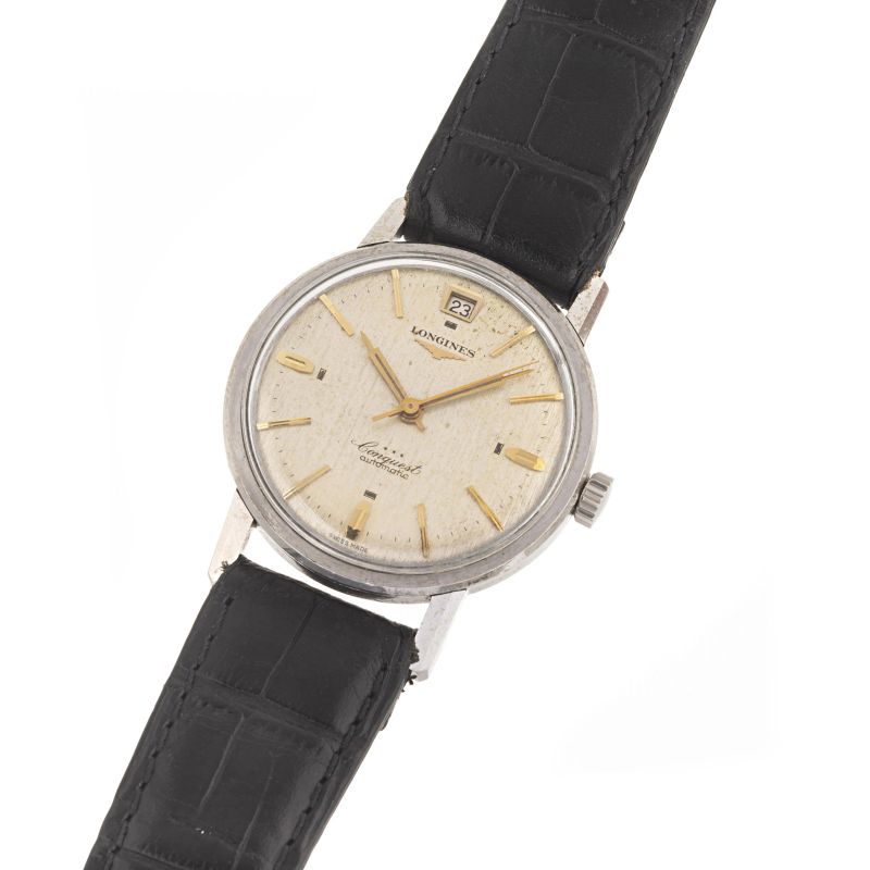 



LONGINES CONQUEST IN ACCIAIO   - Asta OROLOGI - Pandolfini Casa d'Aste