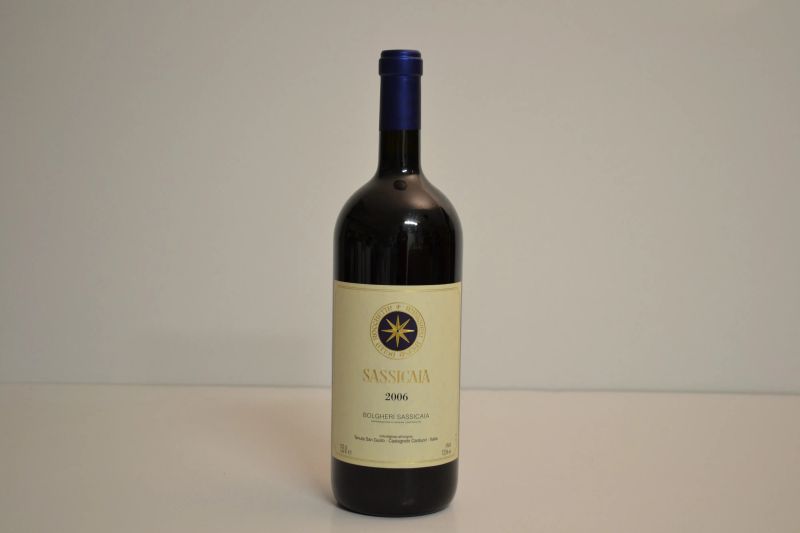 Sassicaia Tenuta San Guido 2006  - Asta Una Prestigiosa Selezione di Vini e Distillati da Collezioni Private - Pandolfini Casa d'Aste