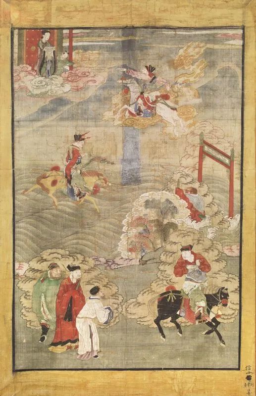 DIPINTO, CINA, DINASTIA QING, SEC. XVIII  - Asta Arte Orientale - Pandolfini Casa d'Aste