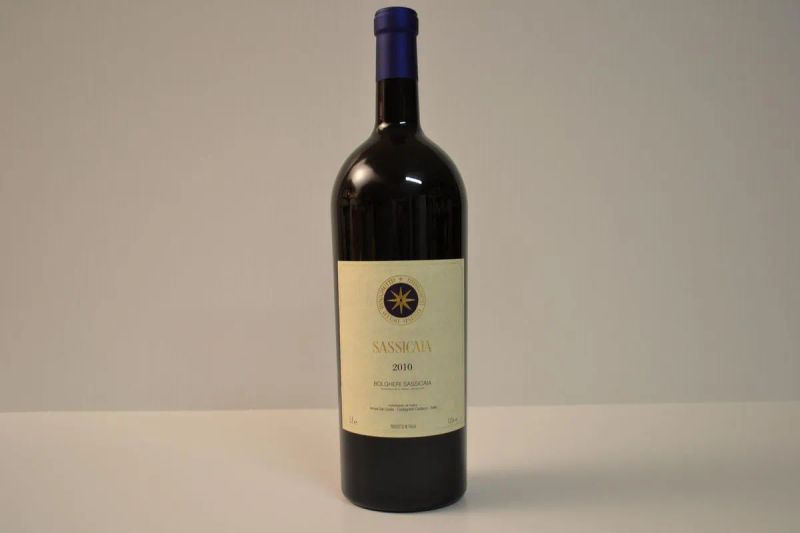 Sassicaia Tenuta San Guido 2010                                             - Auction finest and rarest wines - Pandolfini Casa d'Aste