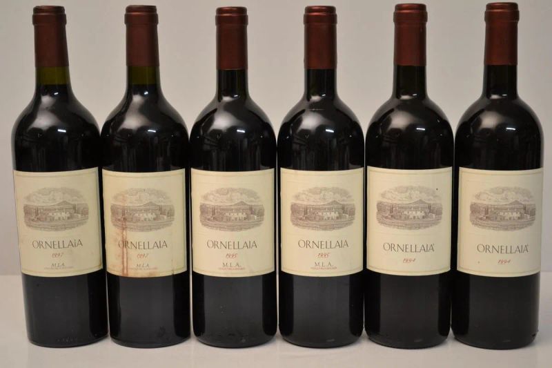 Ornellaia  - Auction Fine Wine and an Extraordinary Selection From the Winery Reserves of Masseto - Pandolfini Casa d'Aste