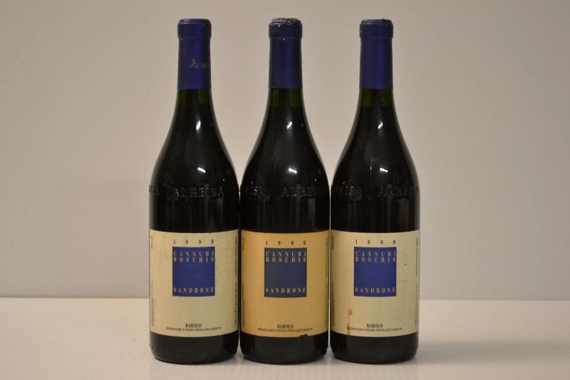Barolo Riserva Cannubi Boschis Sandrone 1990  - Auction the excellence of italian and international wines from selected cellars - Pandolfini Casa d'Aste