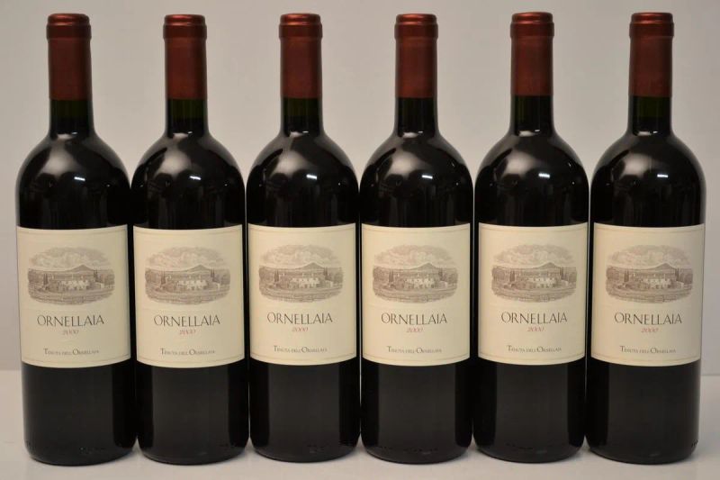 Ornellaia 2000  - Auction Fine Wine and an Extraordinary Selection From the Winery Reserves of Masseto - Pandolfini Casa d'Aste