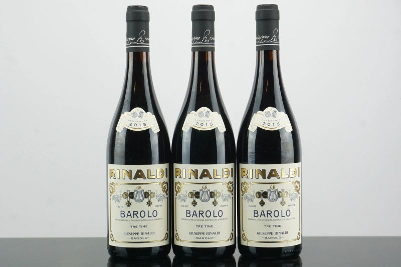 Barolo Tre Tine Giuseppe Rinaldi 2015  - Auction AS TIME GOES BY | Fine and Rare Wine - Pandolfini Casa d'Aste