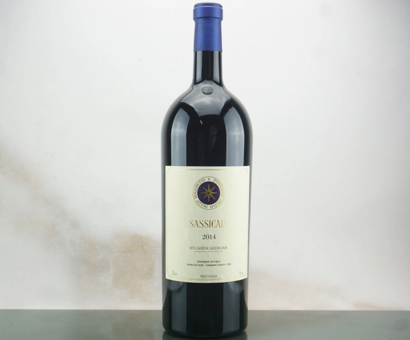 Sassicaia Tenuta San Guido 2014  - Auction LA RAFFINATEZZA DELLA COMPLESSITA' - Fine and Rare Wine - Pandolfini Casa d'Aste