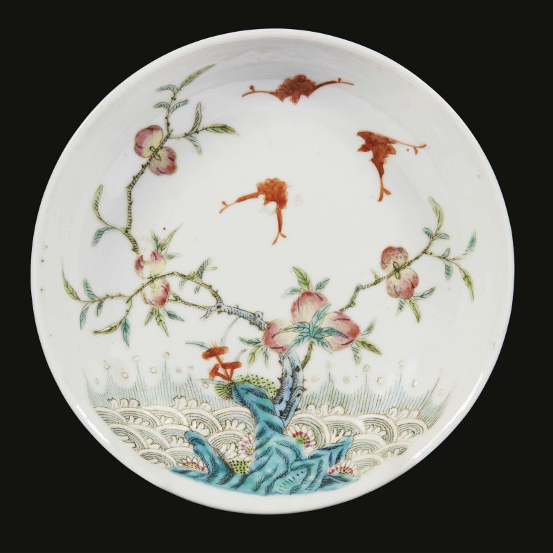 PIATTINO, CINA, TARDA DINASTIA QING, SEC. XIX-XX  - Asta Arte orientale -  &#19996;&#26041;&#33402;&#26415; - Pandolfini Casa d'Aste