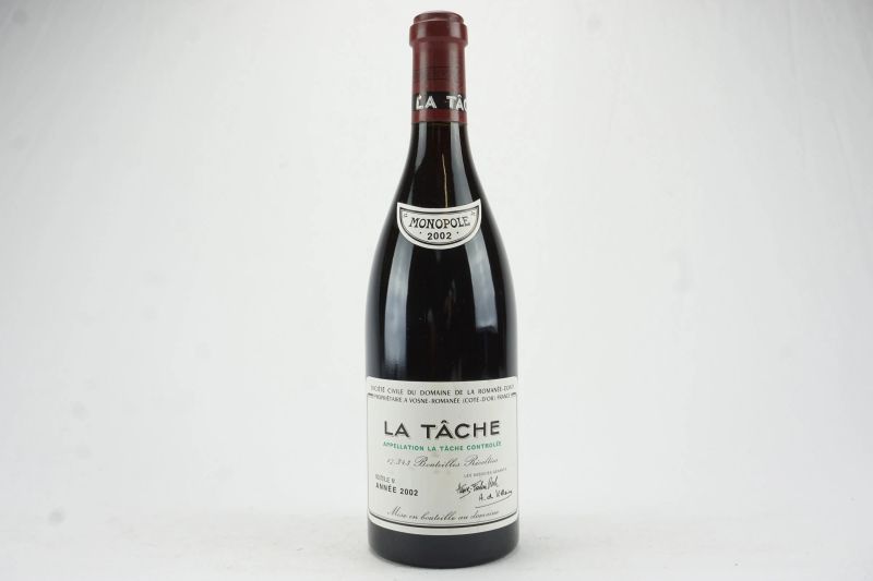      La T&acirc;che Domaine de la Roman&eacute;e Conti 2002   - Auction The Art of Collecting - Italian and French wines from selected cellars - Pandolfini Casa d'Aste