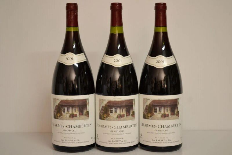 Charmes-Chambertin&nbsp; Domaine Jean Raphet et Fils 2001  - Auction Finest and Rarest Wines  - Pandolfini Casa d'Aste