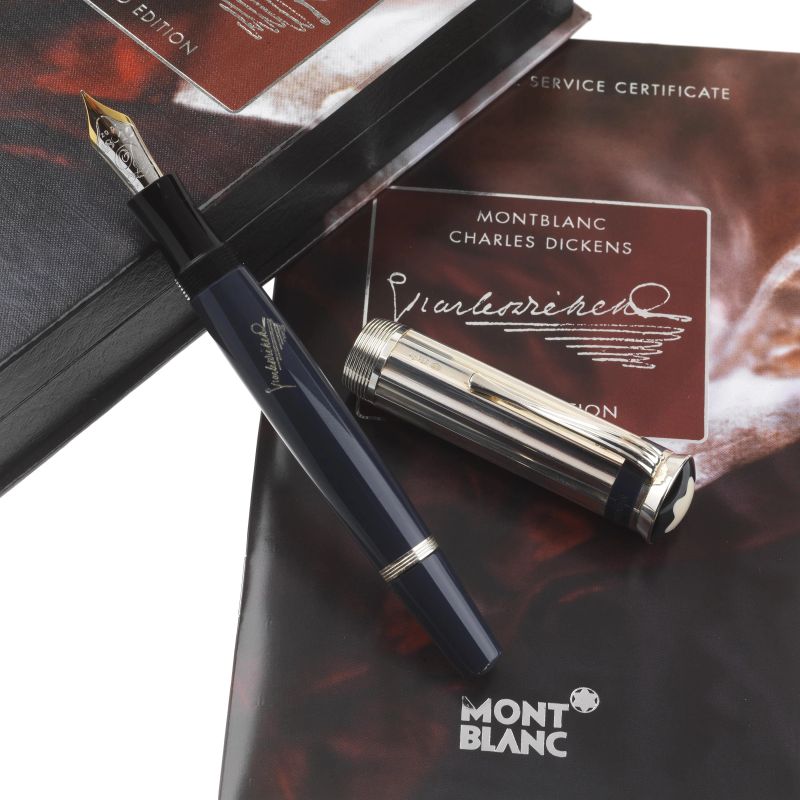 Montblanc : MONTBLANC &quot;CHARLES DICKENS&quot; WRITERS SERIES LIMITED EDITION FOUNTAIN PEN N. 15365/18000, 2001  - Auction ONLINE AUCTION | COLLECTIBLE PENS - Pandolfini Casa d'Aste