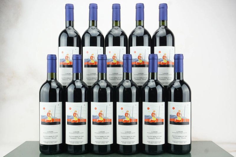 Merlot Vigneto Fontanazza - Pissotta Roberto Voerzio 2004&nbsp;&nbsp;&nbsp;&nbsp;&nbsp;&nbsp;  - Auction LA RAFFINATEZZA DELLA COMPLESSITA' - Fine and Rare Wine - Pandolfini Casa d'Aste