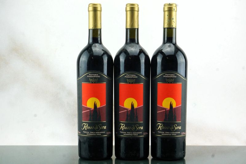 Rosso di Sera Fattoria Poggiopiano 1996  - Asta Smart Wine 2.0 | Christmas Edition - Pandolfini Casa d'Aste