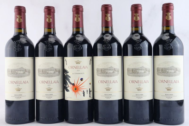 



Ornellaia 2021   - Auction La Joie du Vin - Fine and Rare Wine - Pandolfini Casa d'Aste