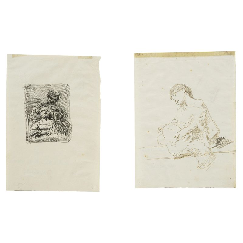 Domenico Morelli : 



Domenico Morelli  - Asta WORKS ON PAPER - Pandolfini Casa d'Aste