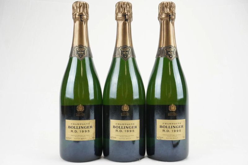      Bollinger R.D. 1995   - Auction Il Fascino e l'Eleganza - A journey through the best Italian and French Wines - Pandolfini Casa d'Aste