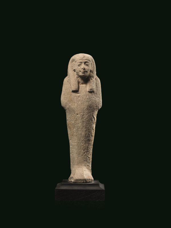      USHABTI IN CALCARE   - Asta ARCHEOLOGIA - Pandolfini Casa d'Aste