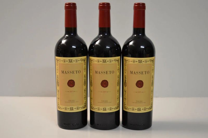 Masseto 2007  - Auction Fine Wines from Important Private Italian Cellars - Pandolfini Casa d'Aste
