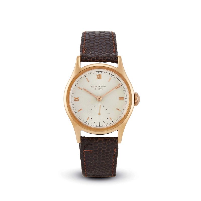 Patek Philippe : PATEK PHILIPPE CALATRAVA REF. 565 IN ORO ROSA   - Asta OROLOGI - Pandolfini Casa d'Aste