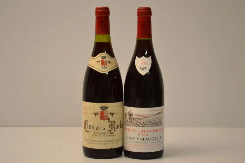 Selezione Domaine Armand Rousseau 1988  - Asta VINI PREGIATI DA IMPORTANTI CANTINE ITALIANE - Pandolfini Casa d'Aste