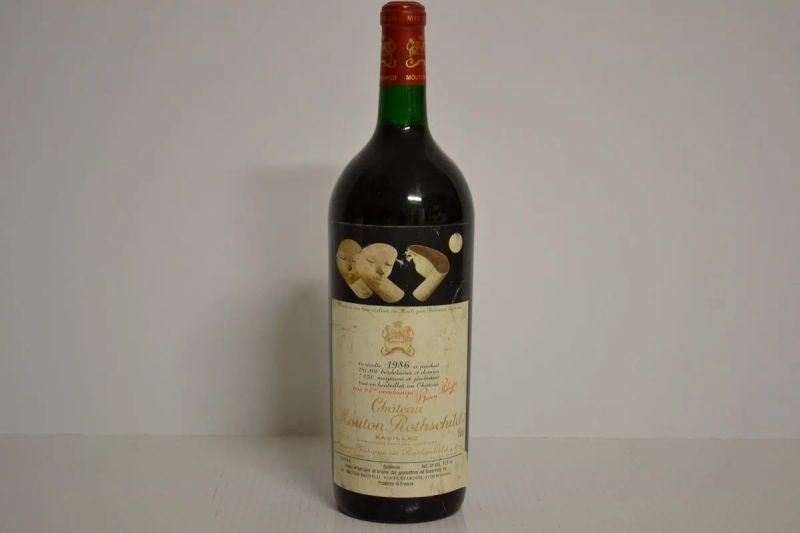 Chateau Mouton Rothschild 1986  - Auction Finest and Rarest Wines - Pandolfini Casa d'Aste