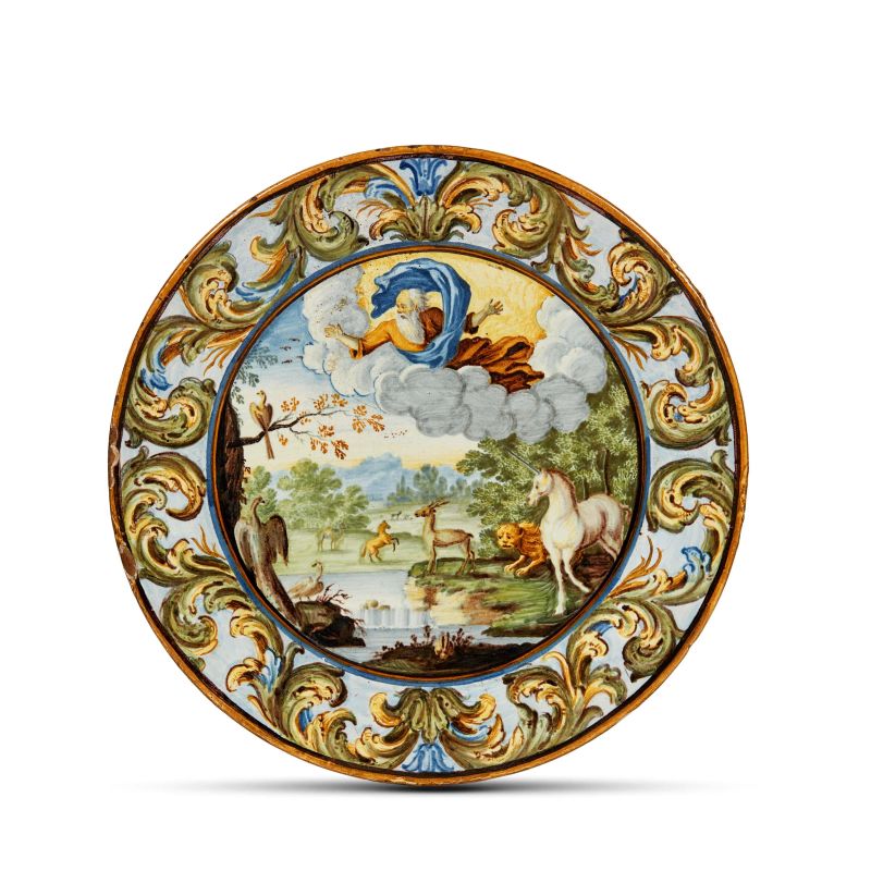 



PIATTO, CASTELLI, BOTTEGA GRUE, FINE SECOLO XVIII  - Asta CERAMICA. MAIOLICHE E PORCELLANE DAL RINASCIMENTO AL SETTECENTO - Pandolfini Casa d'Aste