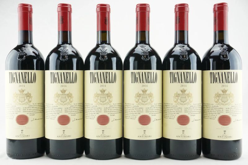 Tignanello Antinori 2014  - Auction THE SIGNIFICANCE OF PASSION - Fine and Rare Wine - Pandolfini Casa d'Aste