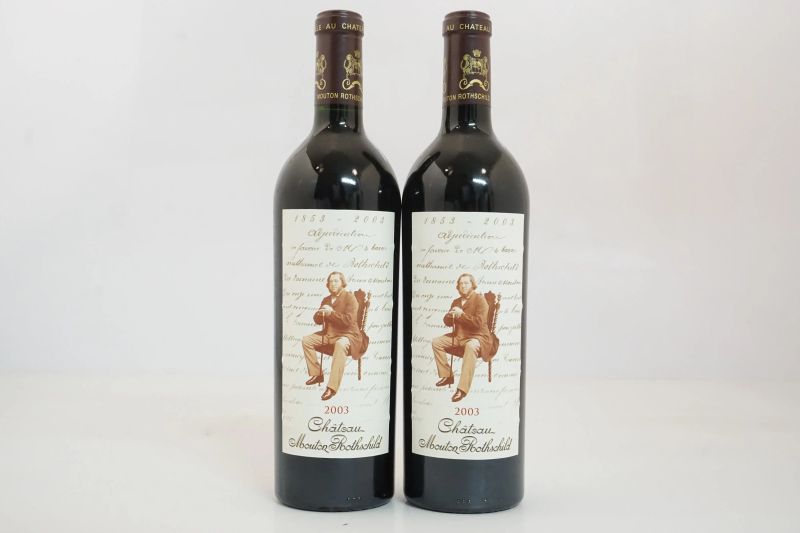      Ch&acirc;teau Mouton Rothschild 2003   - Auction Wine&Spirits - Pandolfini Casa d'Aste