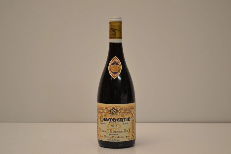 Chambertin Domaine Armand Rousseau 2002  - Auction An Extraordinary Selection of Finest Wines from Italian Cellars - Pandolfini Casa d'Aste