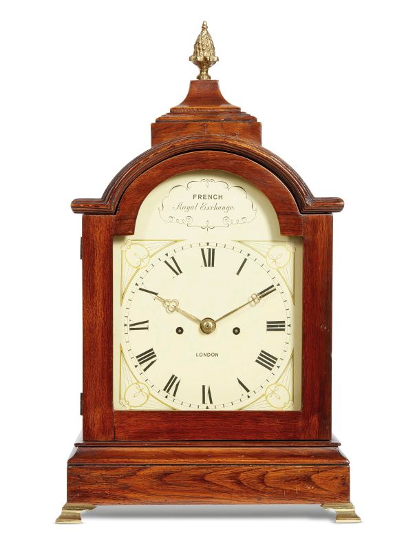      OROLOGIO DA CAMINO IN STILE INGLESE DELL'OTTOCENTO   - Auction Online Auction | Furniture and Works of Art from Veneta proprietY - PART TWO - Pandolfini Casa d'Aste