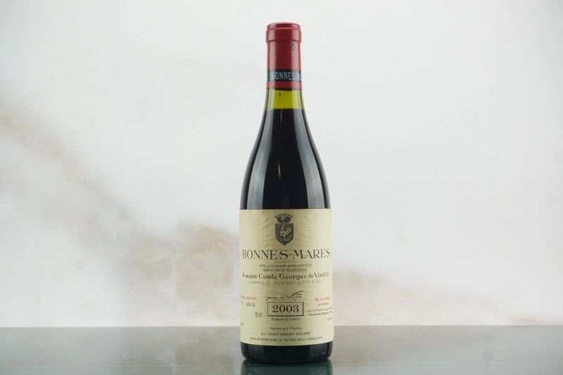 Bonnes Mares Domaine Comte Georges de Vog&uuml;&eacute; 2003  - Auction THE SIGNIFICANCE OF PASSION - Fine and Rare Wine - Pandolfini Casa d'Aste