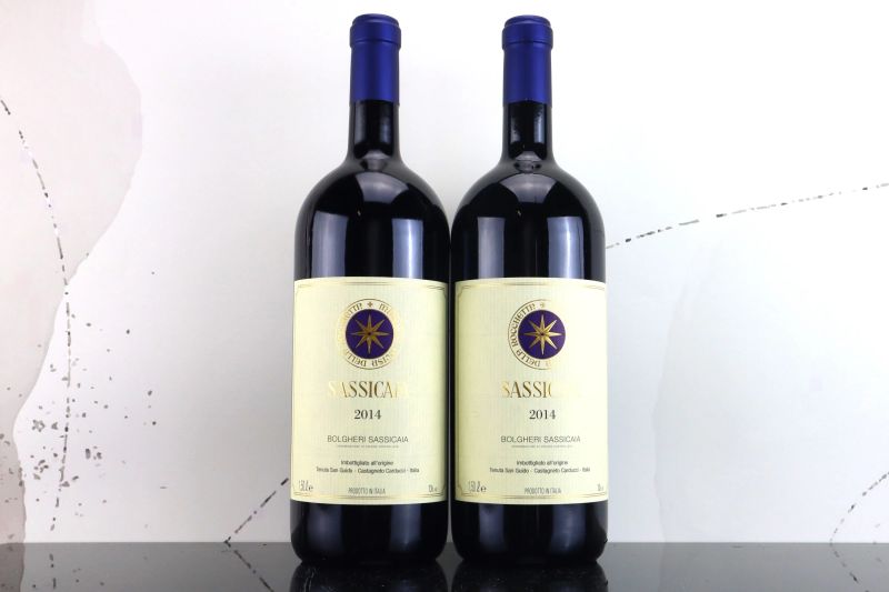 



Sassicaia Tenuta San Guido 2014  - Auction FORMA - Fine and Rare Wine - Pandolfini Casa d'Aste
